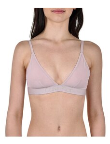 Calvin Klein Dámská podprsenka Unlined Triangle Tonal Logo Mesh