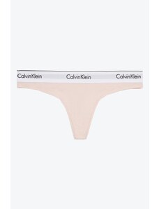 Dámská tanga Calvin Klein Modern Cotton - světle růžová