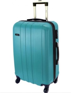 Cestovní kufr RGL 740 světle modrý metal - velký
