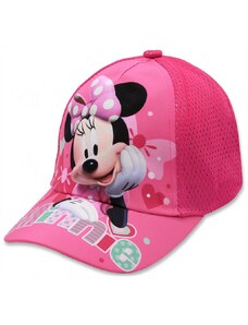 Setino Dívčí kšiltovka Minnie Mouse - Disney - tm. růžová