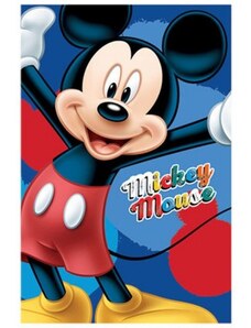 Setino Dětská fleecová / flísová deka Mickey Mouse - Disney - 100 x 140 cm
