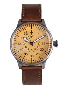 Miltec Hodinky Quartz Vintage ME109 - hnědé