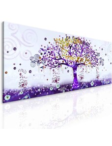 Malvis Obraz fialový strom životní energie