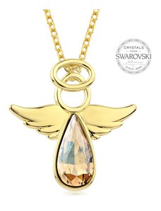 Šperky LAFIRA Style Pozlacený přívěsek anděl Rafael Golden Shadow