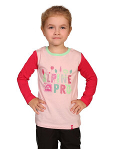 Dětské triko Alpine Pro TOWERO 2 - růžová