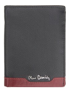 Pánská kožená peněženka Pierre Cardin TILAK37 326 RFID černá / vínová