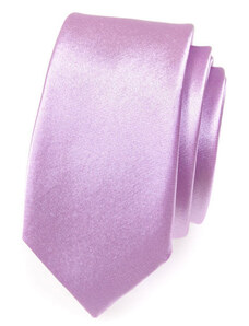 Úzká kravata Avantgard - fialová 551-706-0