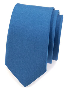 Úzká kravata Avantgard - modrá matná 551-7935-0