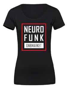 DNBMARKET Dámské tričko NEUROFUNK Oblong