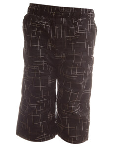 Šusťákové kalhoty/fleece MKcool K20053 černá/šedý vzor 86