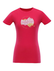 Dámské triko Alpine Pro UNEGA 6 - tmavě růžová