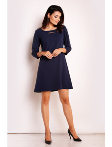 Infinite You Woman's Dress M111 Navy Blue