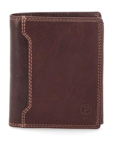 Pánská kožená peněženka Poyem hnědá 5211 Poyem H