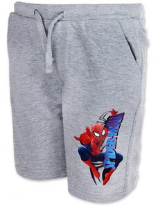 Setino Chlapecké kraťasy Spiderman - sv. šedé