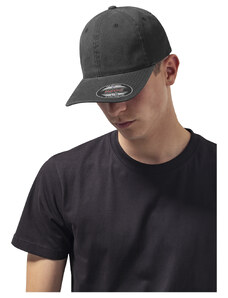 Flexfit Garment Washed Cotton Dad Hat černý