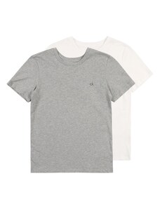 Calvin Klein Underwear Pyžamo '2PK SS TEE' šedý melír / bílá