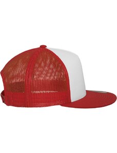 Flexfit Klasický Trucker červený/wht/červený