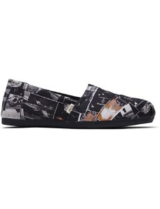 BOTY TOMS STAR WARS PRINT WMS - černá -