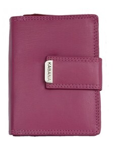 Dámská kožená peněženka Kabana v barvě fuchsia FLW