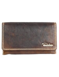 Klasická prostorná celokožená peněženka Pedro z bytelné přírodní kůže FLW