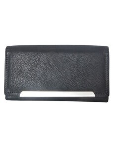 Černá středně velká dámská kožená peněženka Tillberg FLW