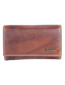 Klasická prostorná celokožená peněženka Pedro z bytelné přírodní kůže FLW