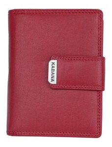 Červená dámská kožená peněženka Kabana FLW