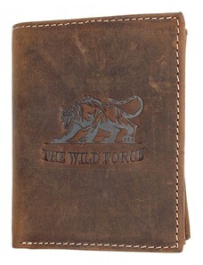 Kožená peněženka The wild force s tygrem FLW