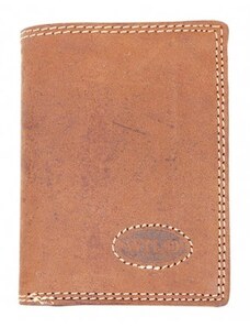 Pánská celá kožená malá kapesní peněženka FLW
