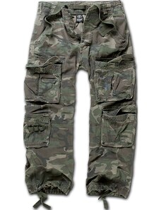 Brandit Kalhoty Pure Vintage Trouser woodland S