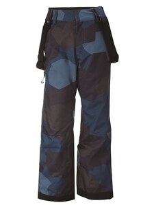 2117 LAMMHULT - ECO 2L dětské lyžařské kalhoty, modrá/AOP