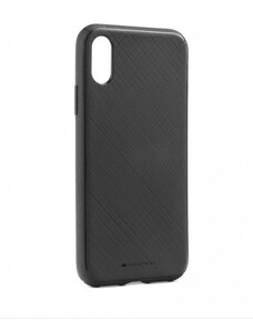 Černý obal Mercury Style Lux pro Huawei P20 Lite