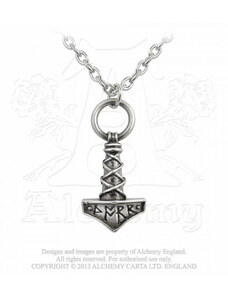 Spiral Přívěsek Alchemy Gothic - Thor's Hammer Amulet