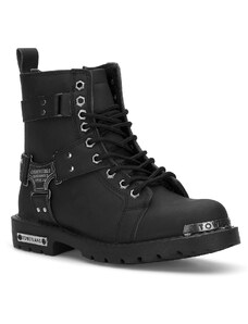 DARK SEER Black Unisex Boots