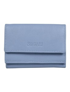 SEGALI Dámská malá kožená peněženka SG-21756 lavender