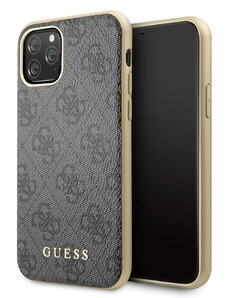 Ochranný kryt na iPhone 11 - Guess, 4G Cover Gray
