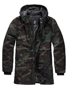 Bunda Brandit Grid-Camo Parka - woodland, S