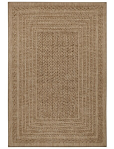 NORTHRUGS - Hanse Home koberce Kusový koberec Forest 103992 Beige/Brown – na ven i na doma - 80x150 cm