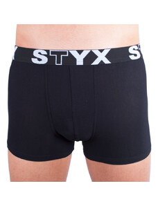 Pánské boxerky Styx sportovní guma nadrozměr černé (R960) 4