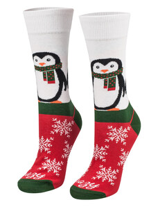 Crazystep Ponožky Vánoční tučňák