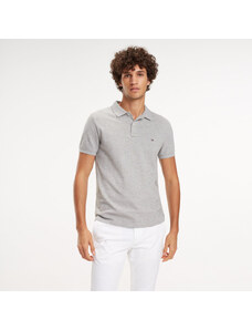 Tommy Hilfiger pánské šedé polo Global