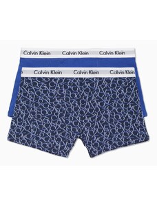 Calvin Klein boxerky chlapecké 2 PACK b70b700209 jednobarevné/celopopsané