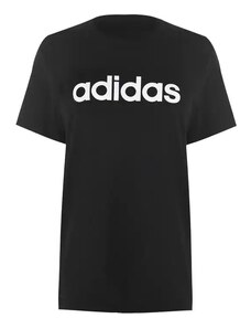 Dámské triko adidas Linear Boyfriend Černé