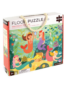 Velké podlahové puzzle Petit Collage - Mořské panny