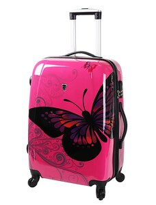 Dětský cestovní kufr motýl 40 l Snowball 26820B