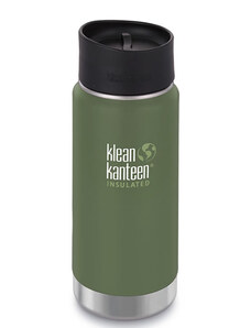 Nerezová termoska Klean Kanteen Insulated Vineyard Green - matná 473 ml
