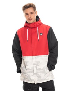 686 pánská zimní bunda Foundation Insulated Jacket red clrblk 19/20
