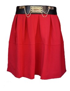 Dámská sukně RINASCIMENTO s páskem Červená