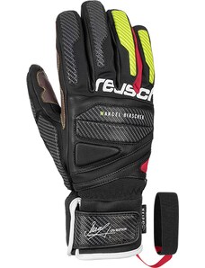 Pánské rukavice Reusch MARCEL HIRSCHER, black/fire red