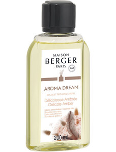 Maison Berger Paris – Aroma Dream (Hluboký spánek) náplň do difuzéru Delicate Amber (Jemná ambra), 200 ml